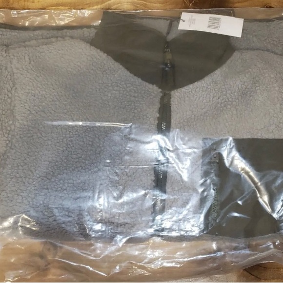 POLO Ralph Lauren Men's Full-Zip PONY Sherpa Fleece Jacket in grey (MEDIUM) -NWT - Picture 8 of 12